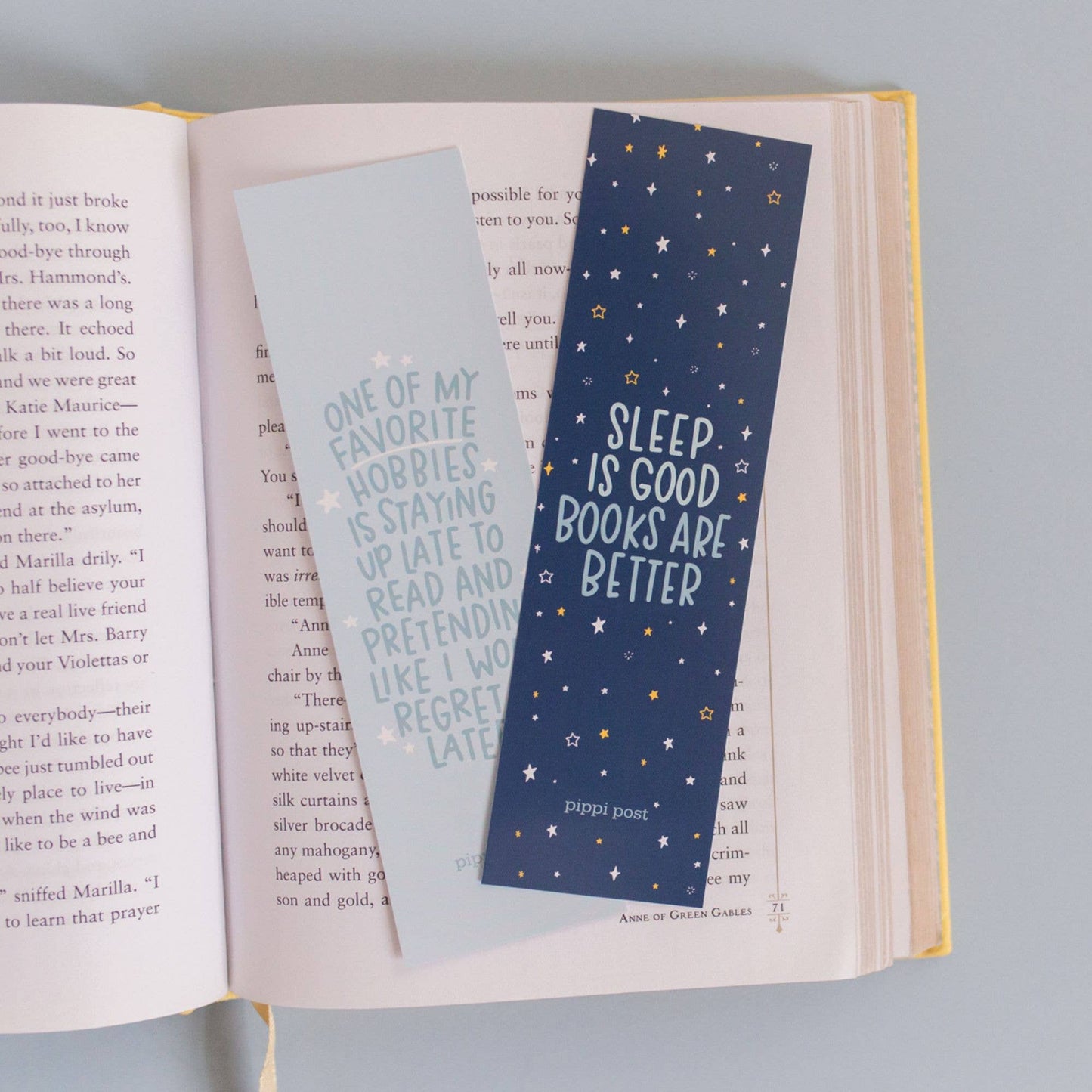 Sleep Is Good Books Are Better Bookmark Set