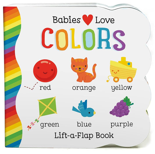 Colors lift-a-flap board book