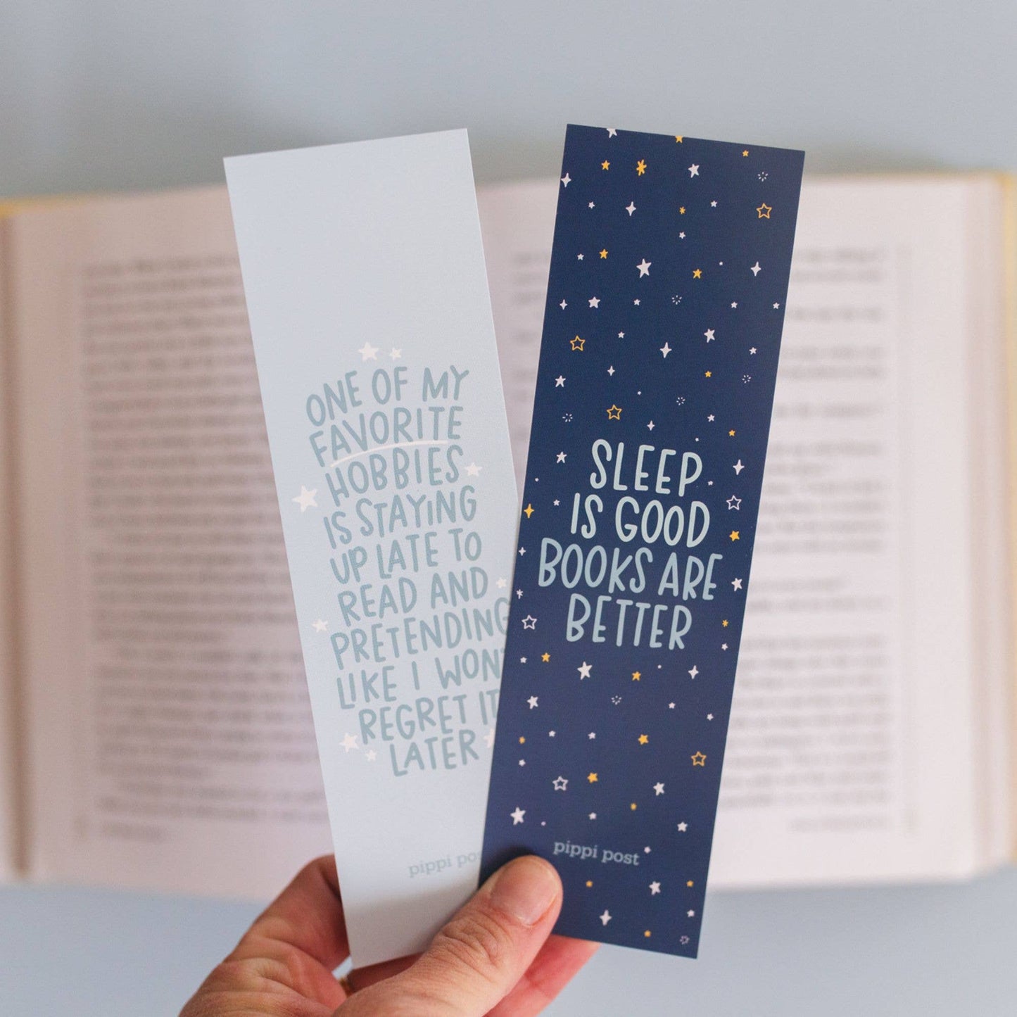Sleep Is Good Books Are Better Bookmark Set