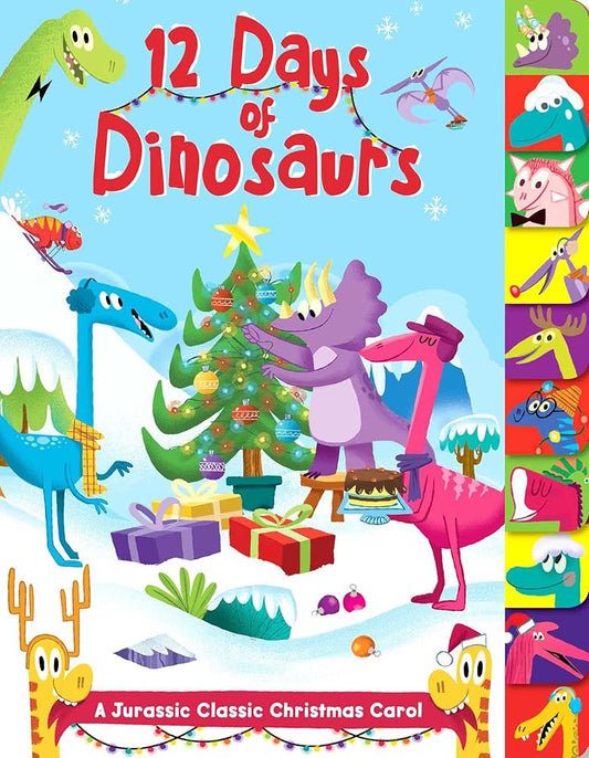 12 Days of Dinosaurs: A Jurassic Classic Christmas Carol cover image