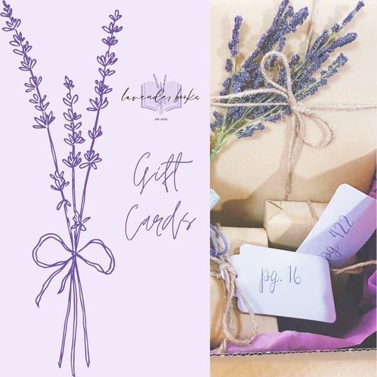 Lavender Books Gift Card